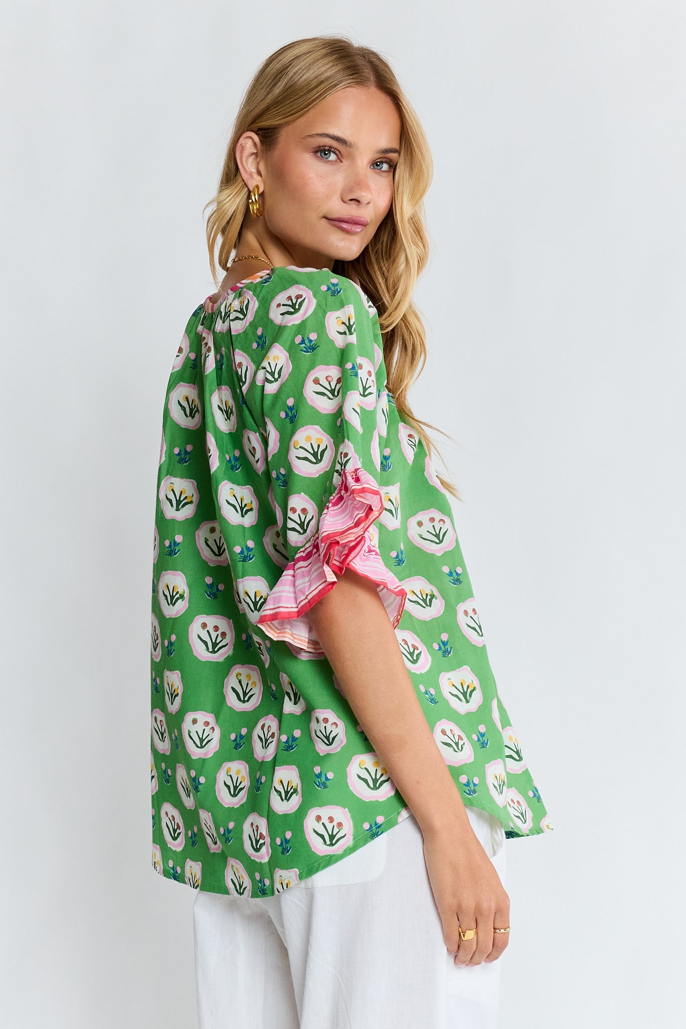 LulaLife Beth Top (Fern)