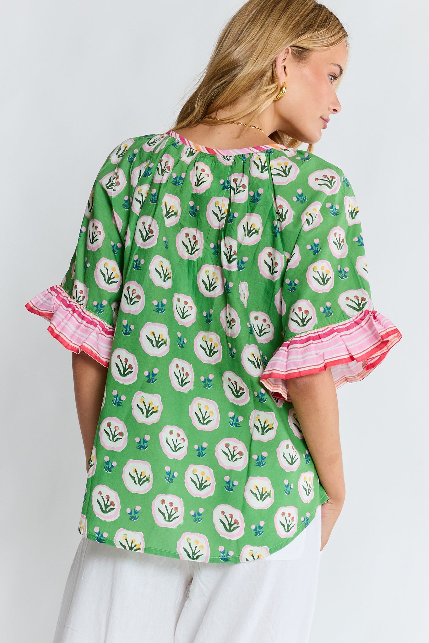 LulaLife Beth Top (Fern)