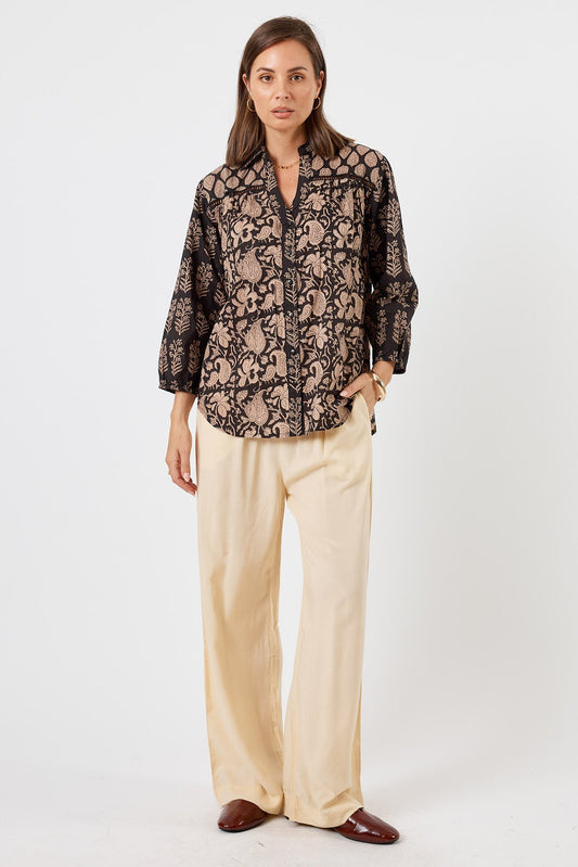 Image of Shirts. Product name - LulaLife Blythe Shirt in Shirt colour by brand - LulaLife