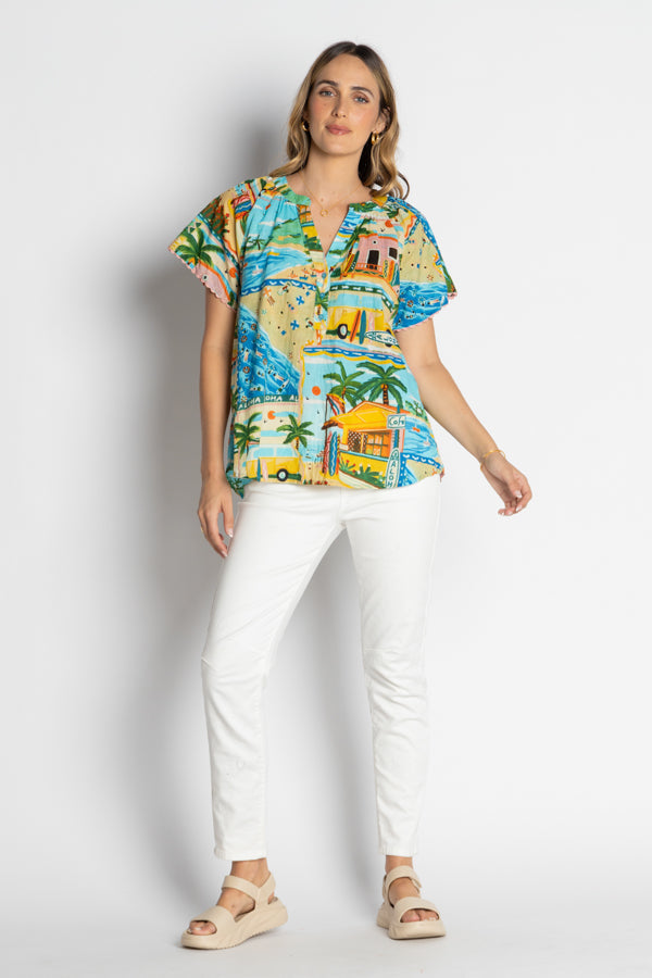 LulaLife Caleta Top (Print)