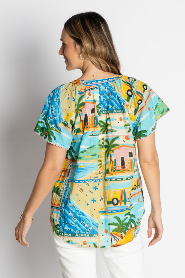 LulaLife Caleta Top (Print)