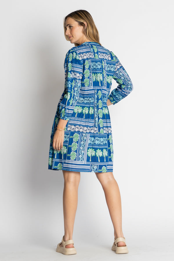 LulaLife Catira Dress (Ocean)