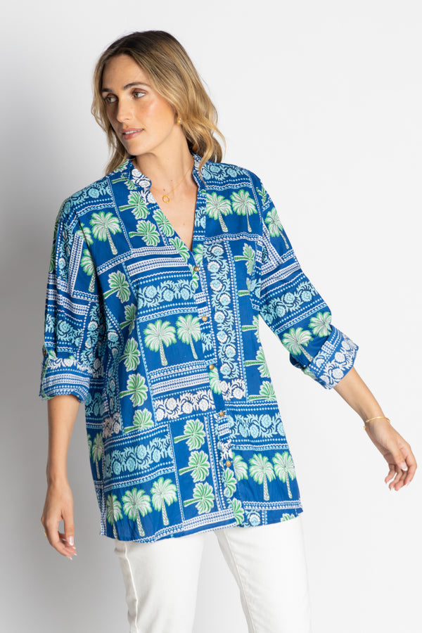 LulaLife Catira Top (Ocean)