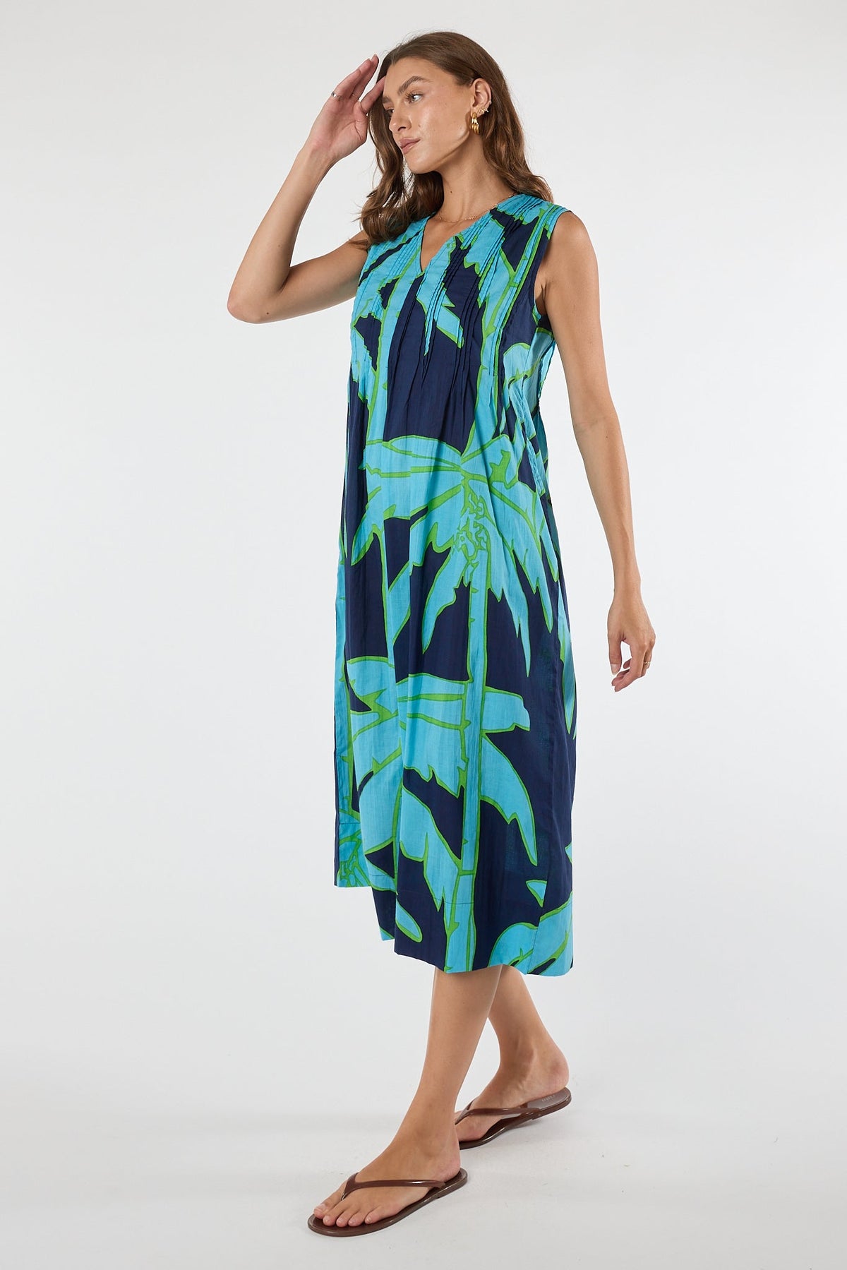 PRE SALE | LulaLife Colette S/L Midi (Navy)