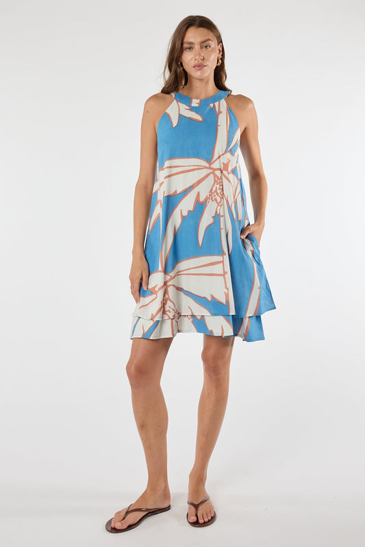 PRE SALE | LulaLife Colette Swing Dress (Sky)