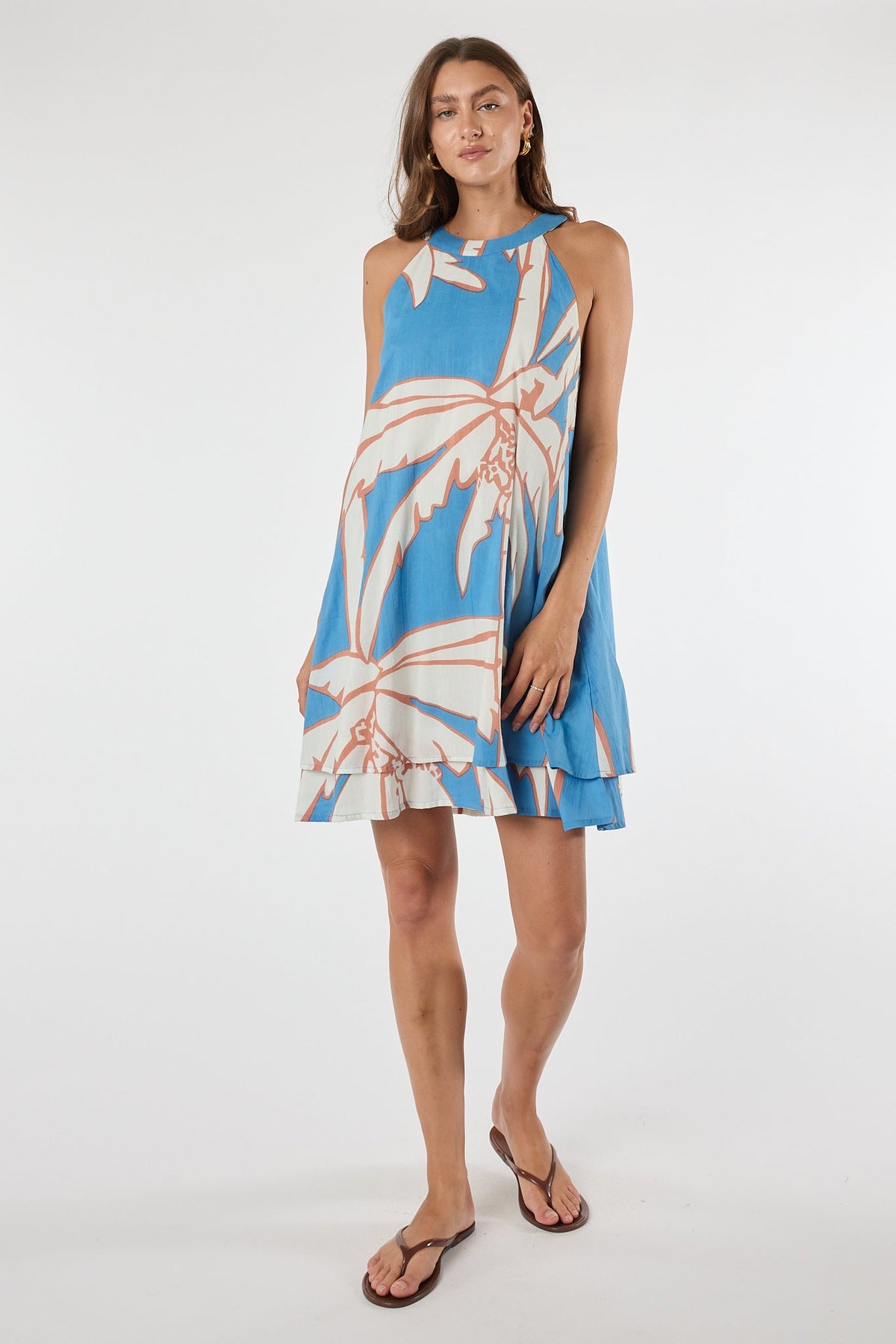 PRE SALE | LulaLife Colette Swing Dress (Sky)