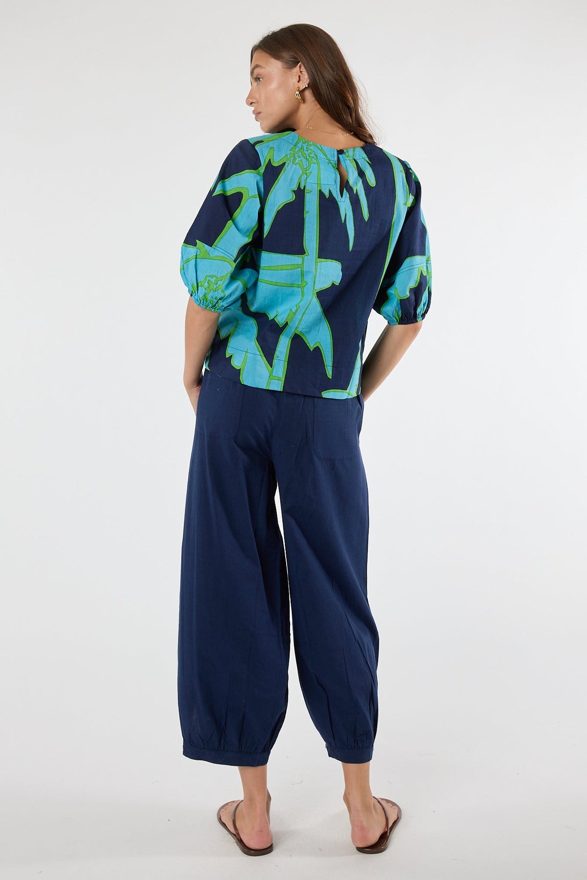 PRE SALE | LulaLife Colette Top (Navy)