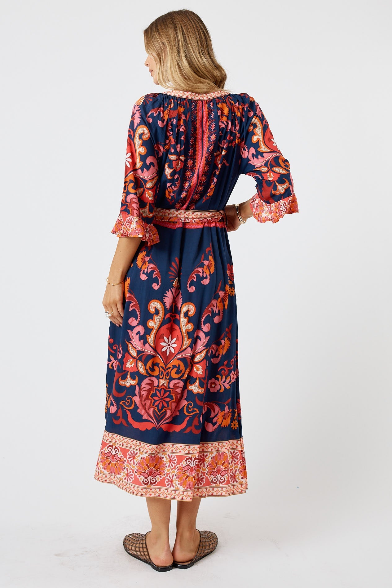 LulaLife Enid Midi (Navy)