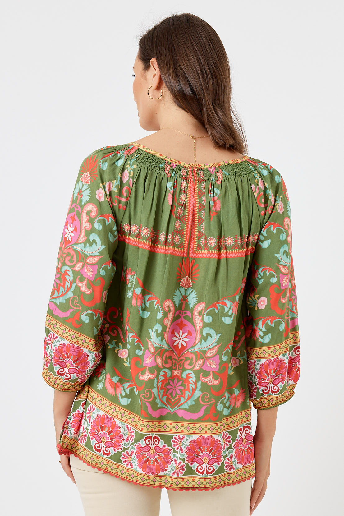 LulaLife Enid Top (Olive)