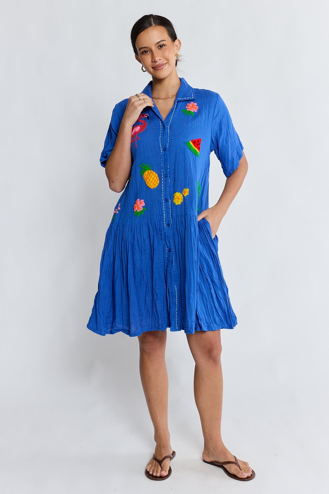 LulaLife Florida Dress (Azure)