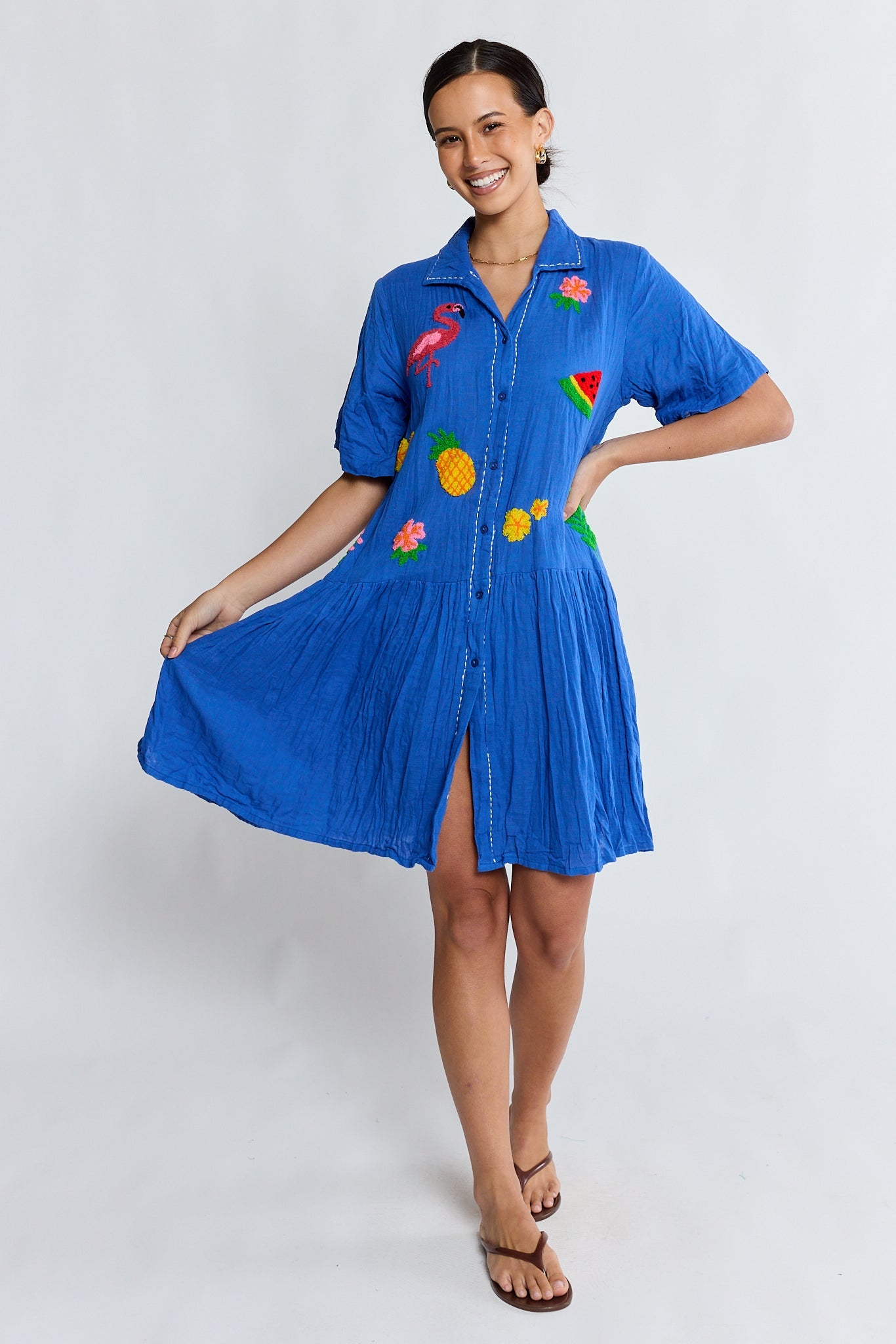 LulaLife Florida Dress (Azure)