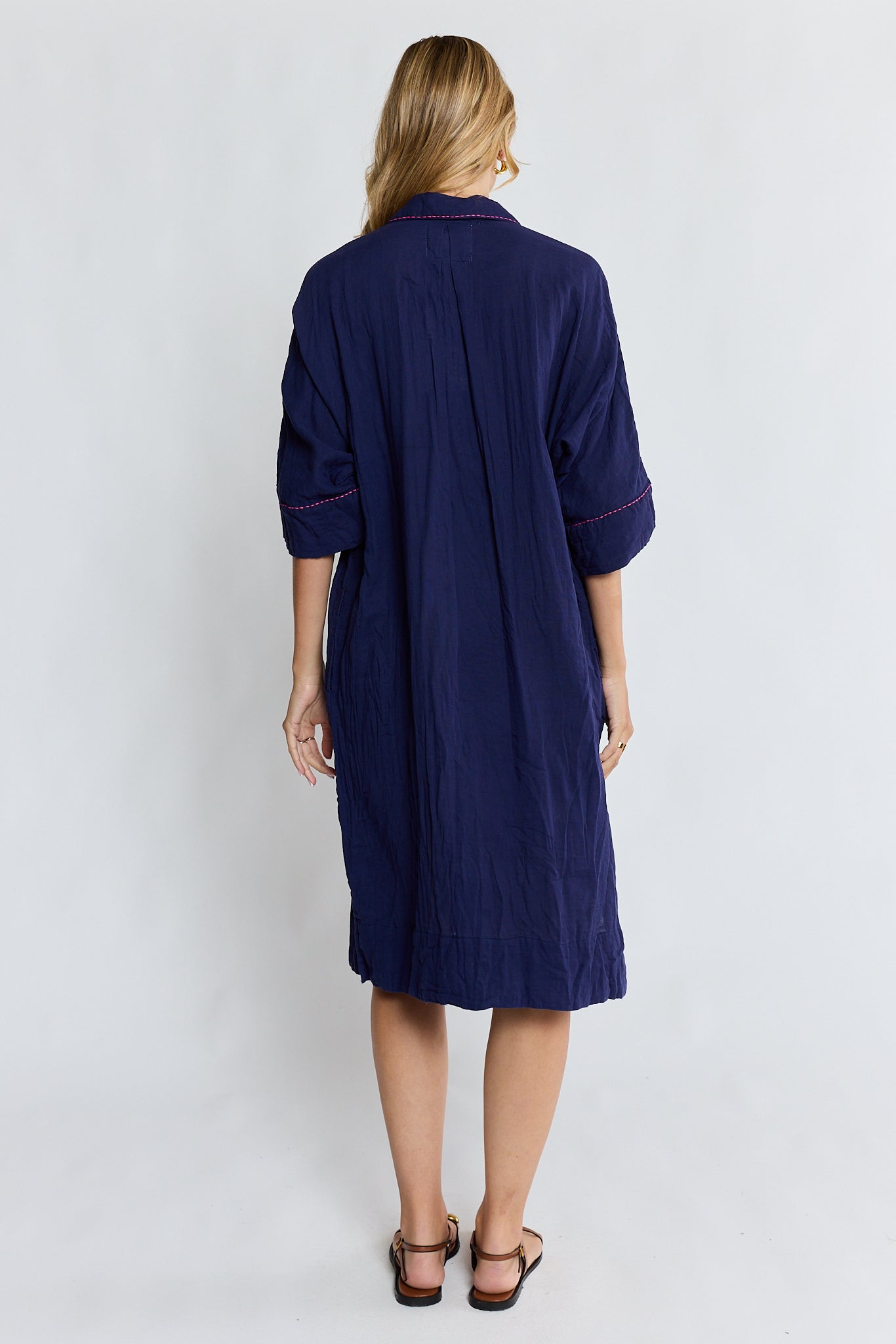 LulaLife Florida Kaftan (Navy)