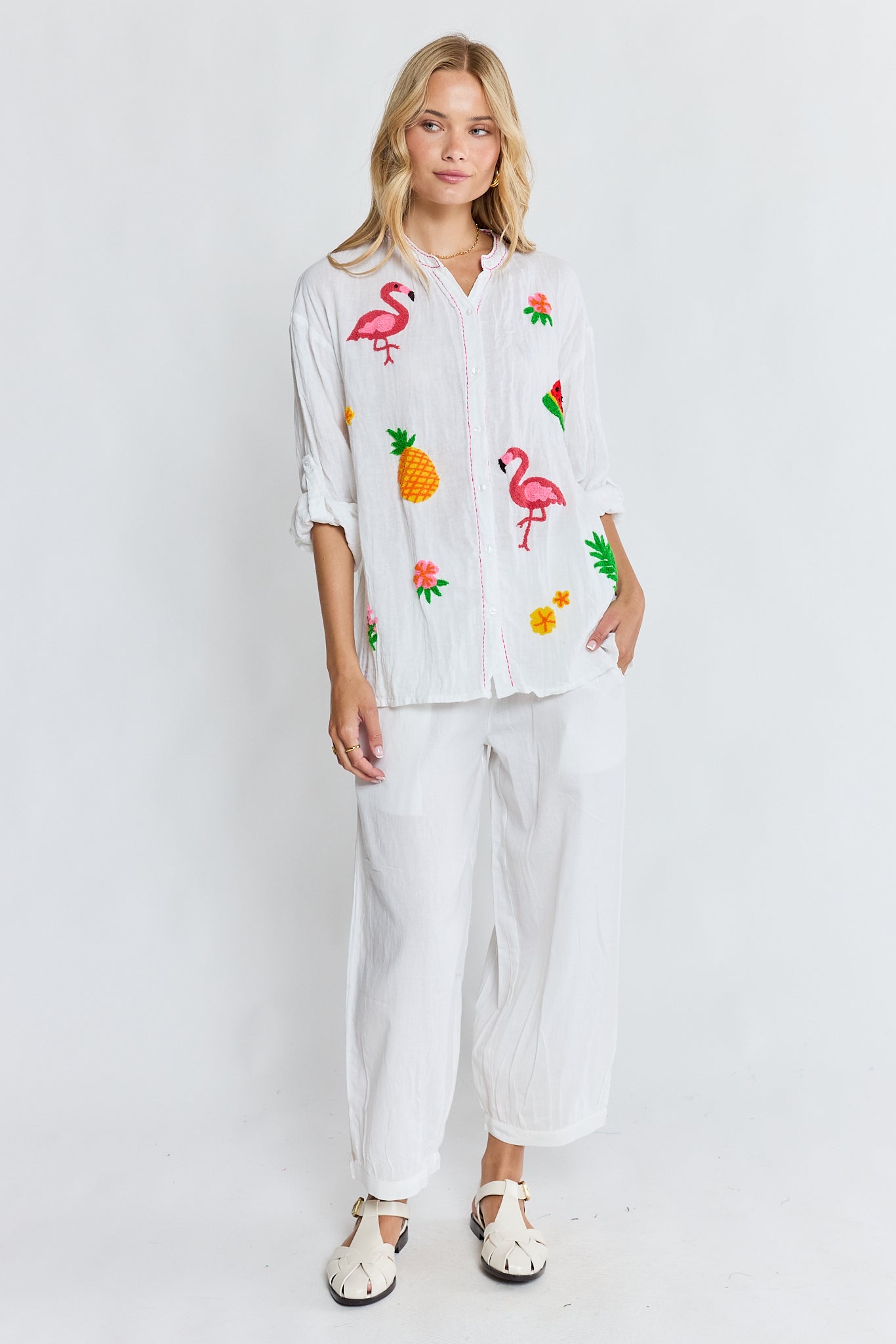 LulaLife Florida Shirt (White)