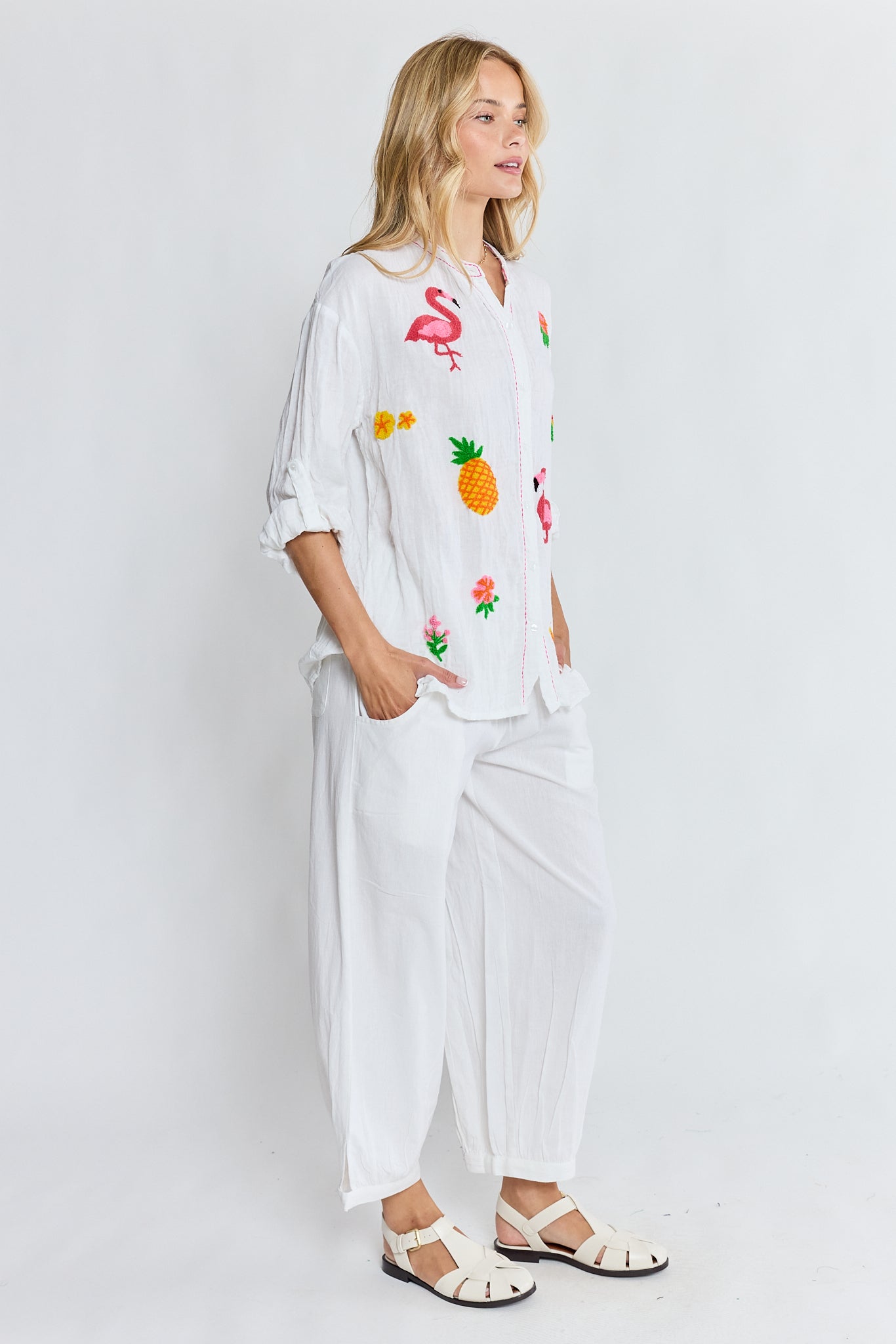 LulaLife Florida Shirt (White)