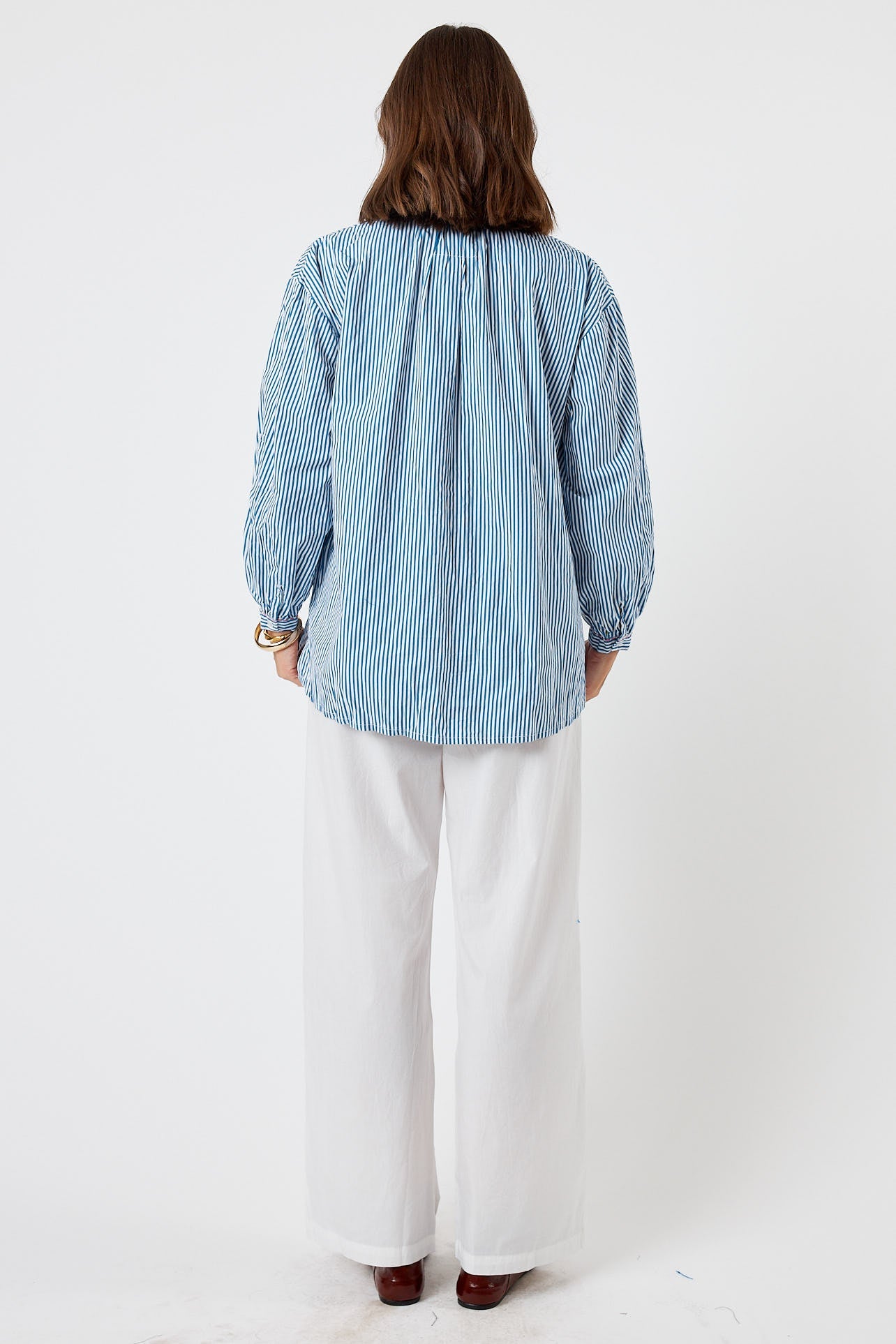LulaLife Howdy Shirt Stripe (Navy)