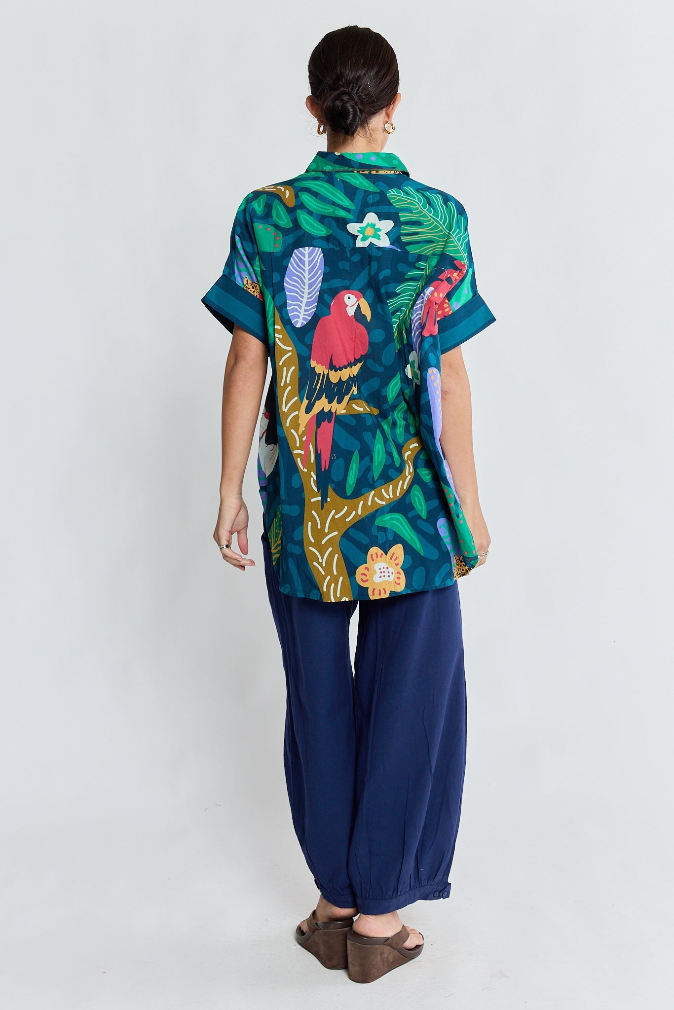 LulaLife Jungle Fever Shirt (Navy)