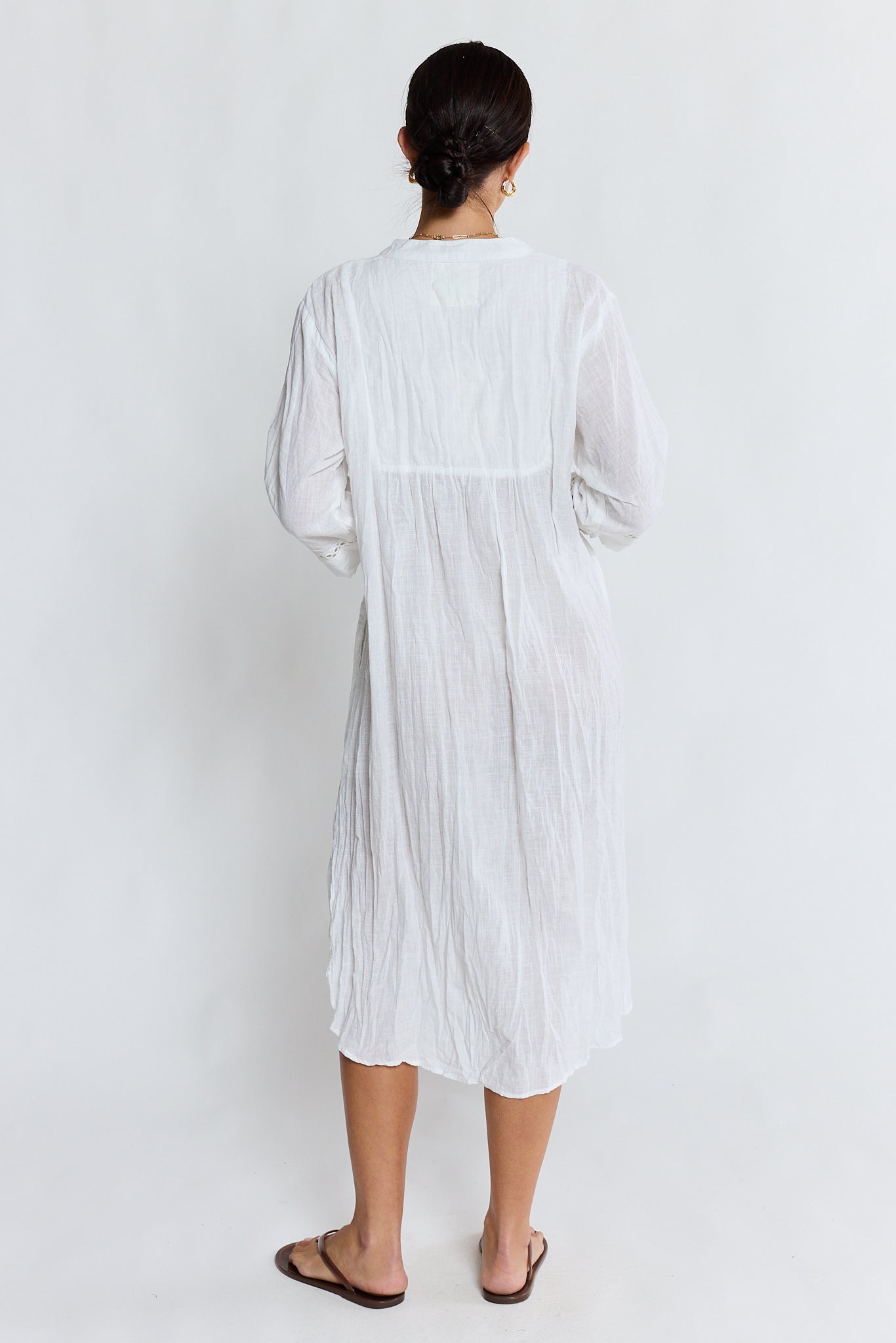 LulaLife Laverne Kaftan (White)