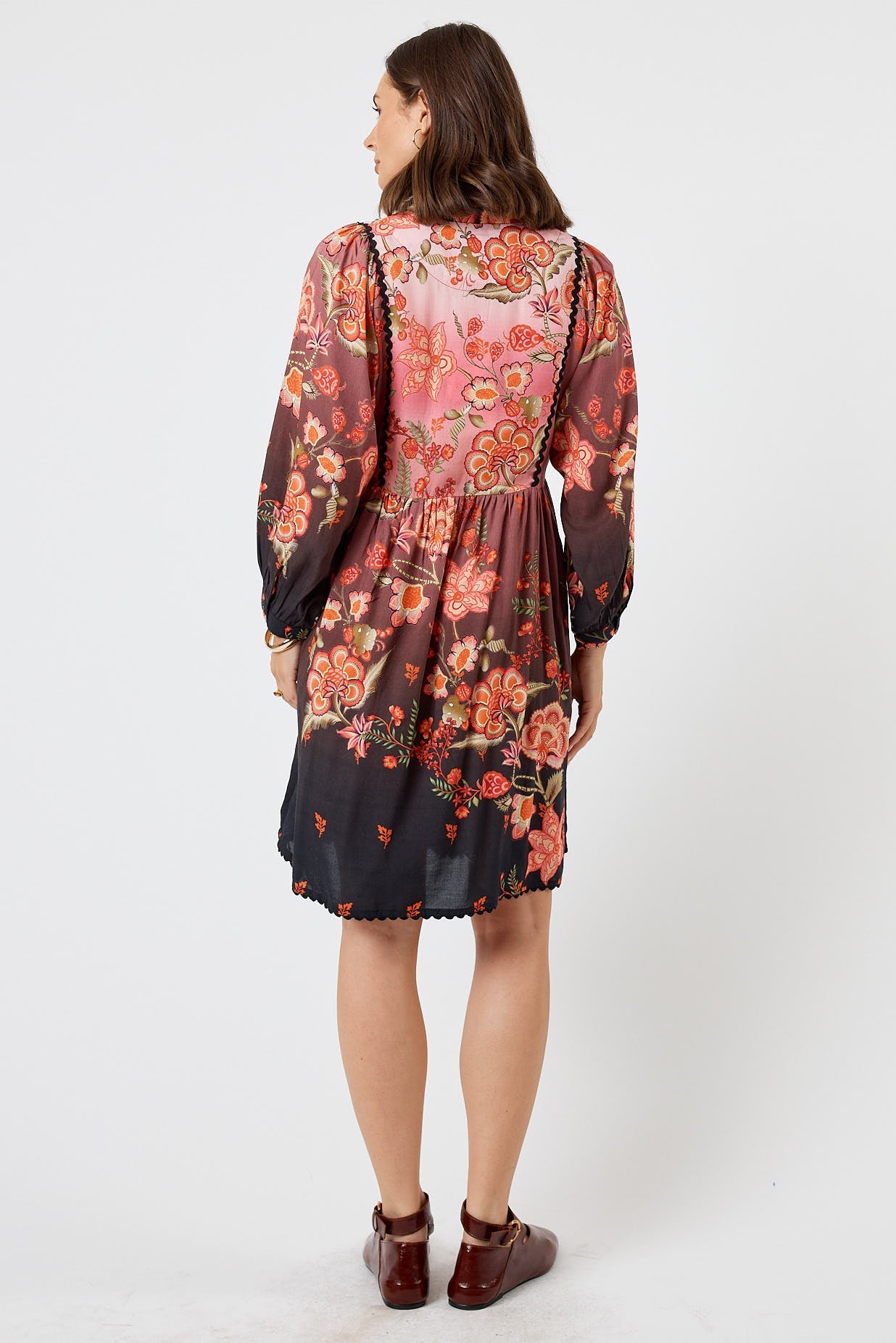 LulaLife Lovis Dress (Flame)