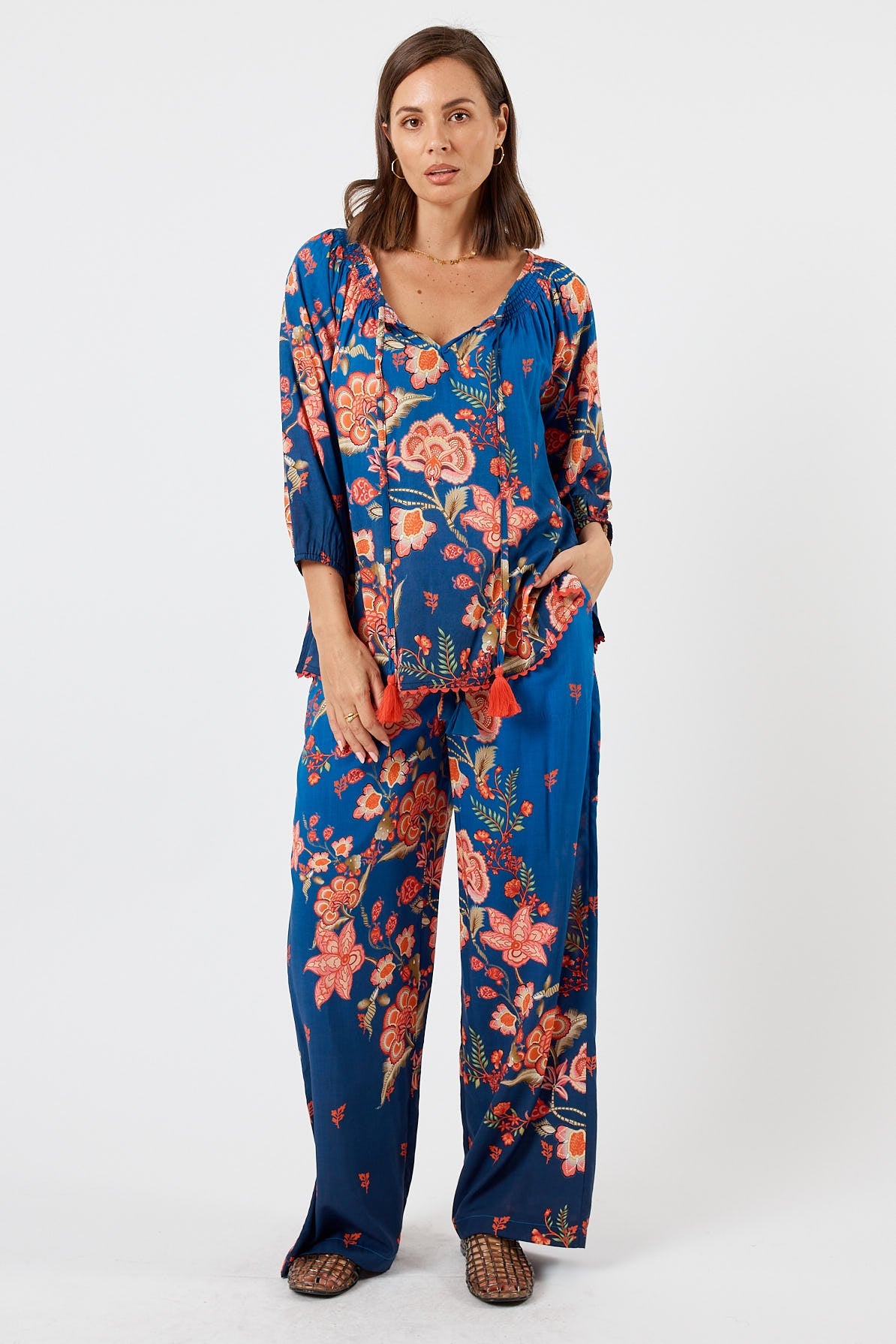 LulaLife Lovis Top (Ocean)