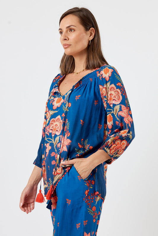 LulaLife Lovis Top (Ocean)