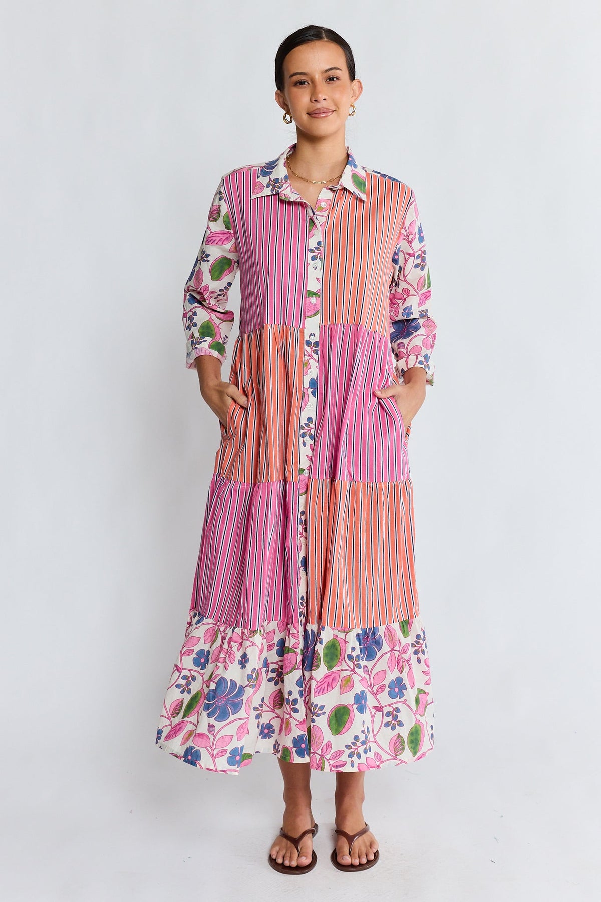Image of Dresses. Product name - PRE SALE | LulaLife Marais Midi in Midi colour by brand - Lulalife