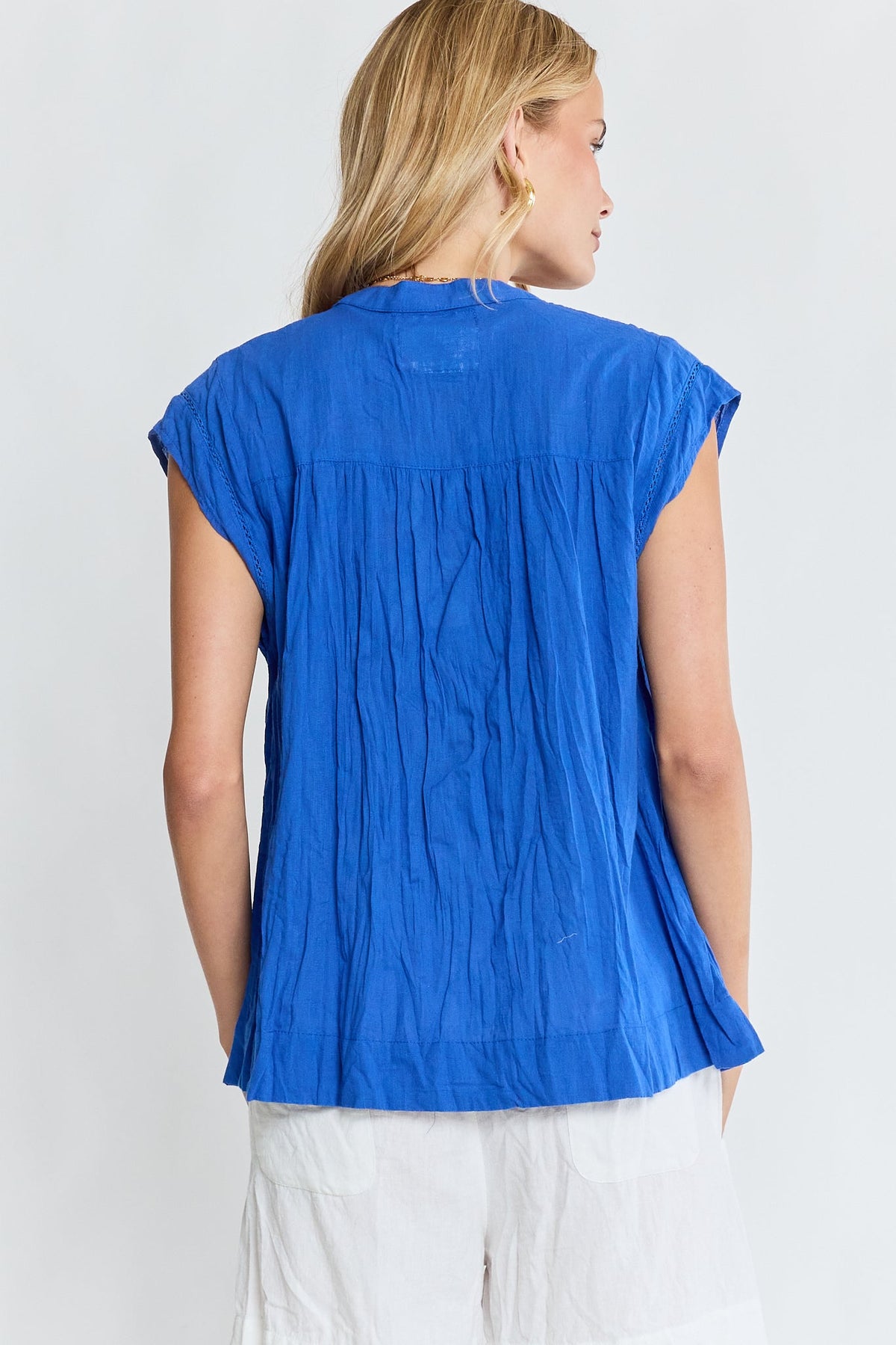 LulaLife Marilyn Top (Azure)
