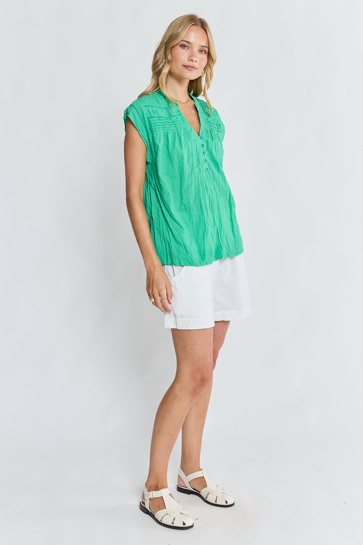 LulaLife Marilyn Top (Sea)