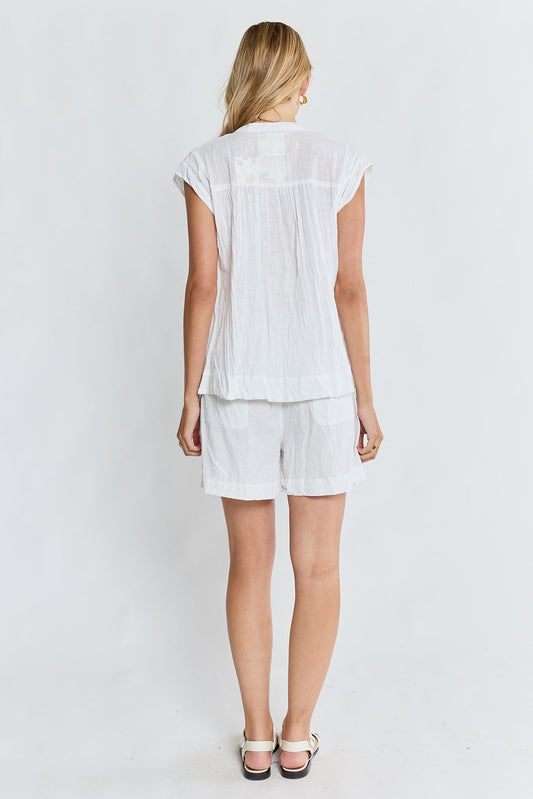 LulaLife Marilyn Top (White)