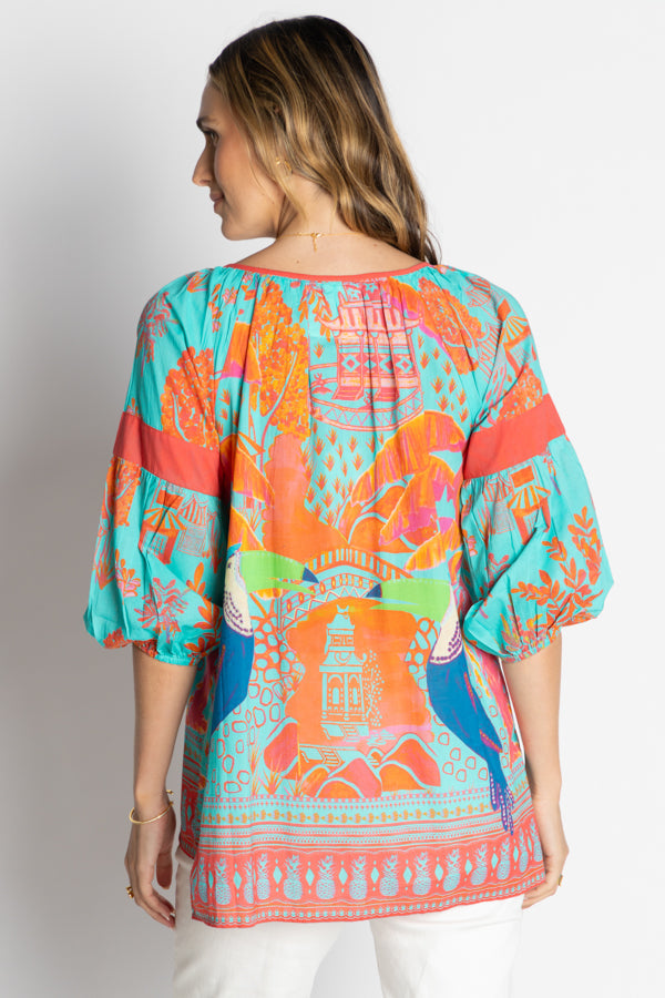 LulaLife Marquita Top (Lagoon)