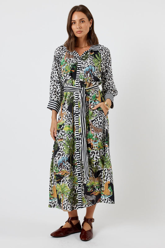 Image of Dresses. Productname: LulaLife Mathilda Midi in Midi colour by brand - LulaLife