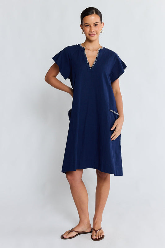 LulaLife Remi Dress (Navy)