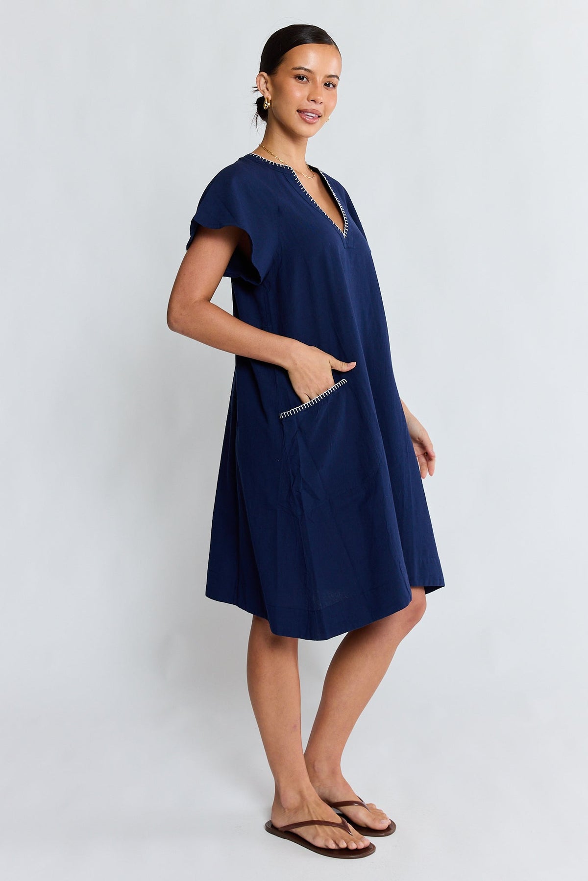 LulaLife Remi Dress (Navy)