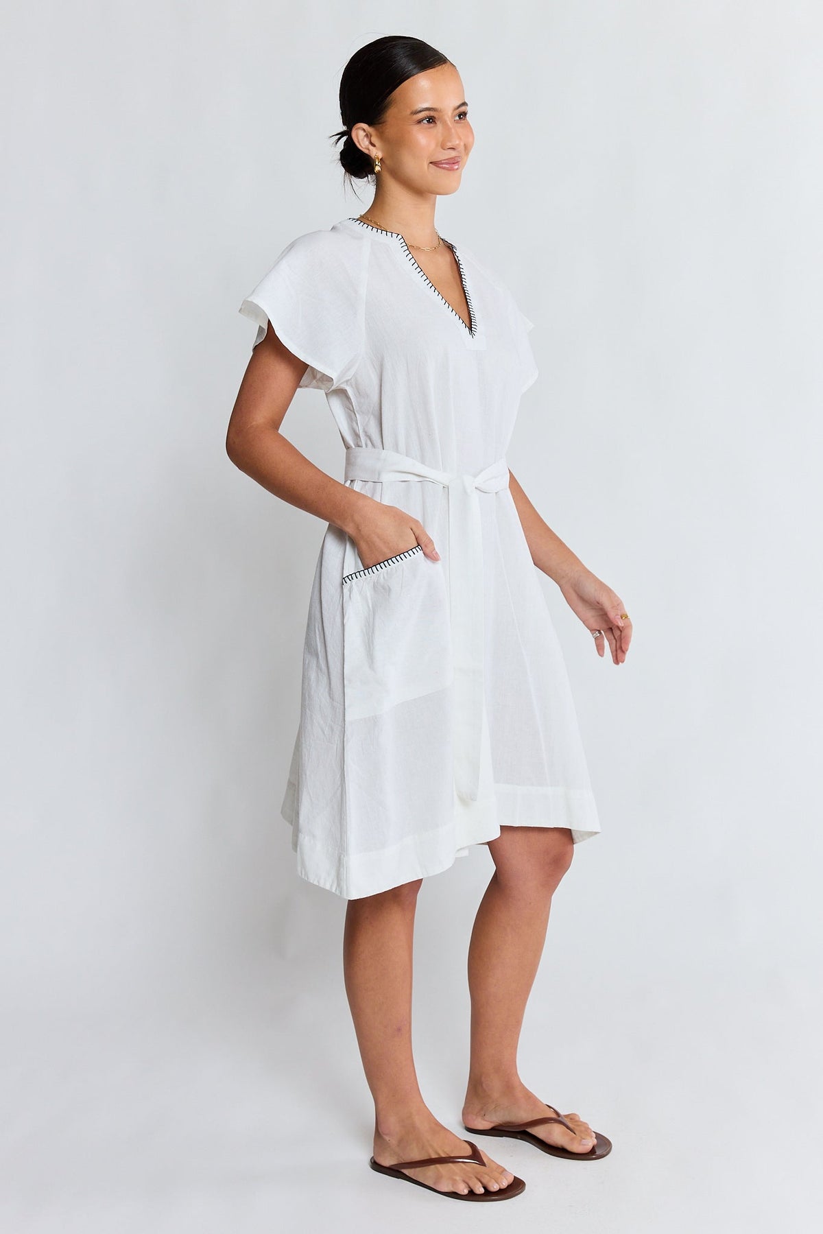 LulaLife Remi Dress (White)