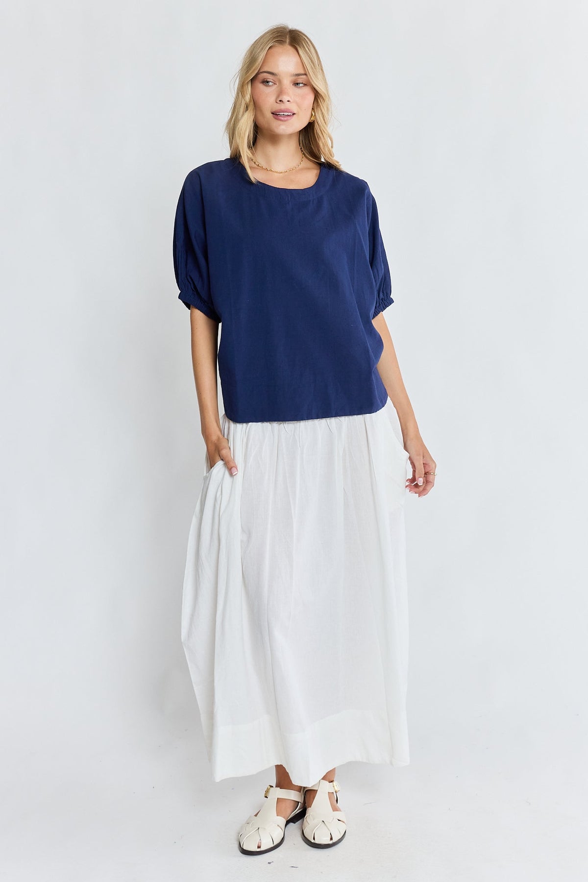 LulaLife Remi Top (Navy)