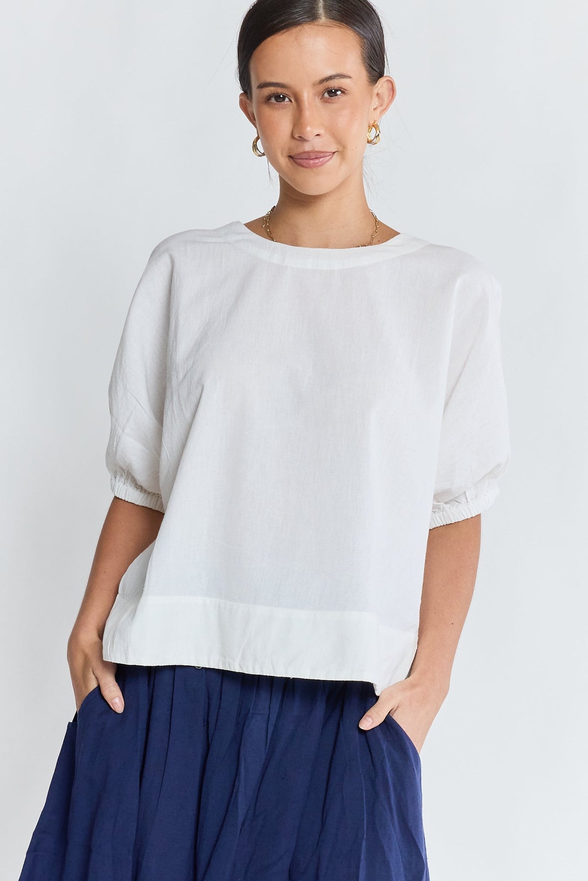 LulaLife Remi Top (White)