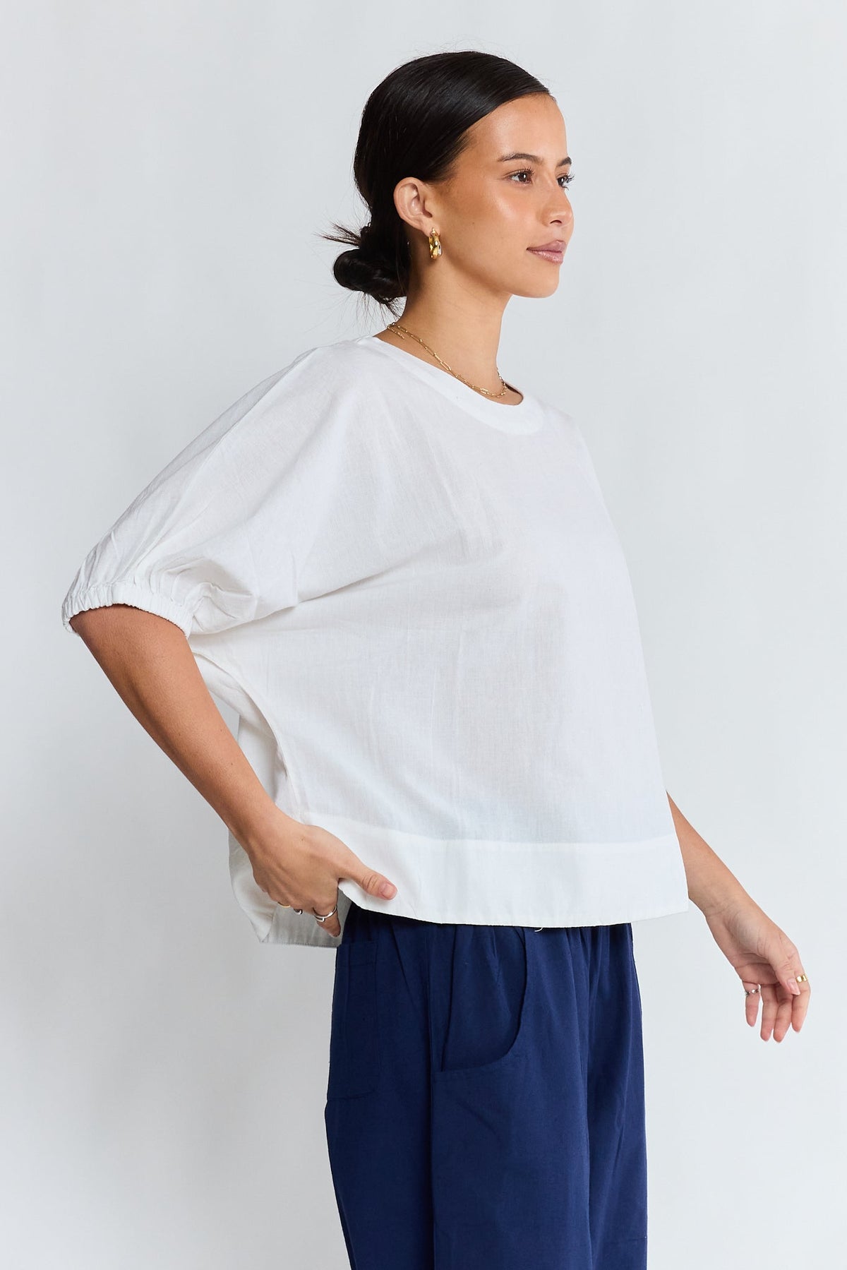 LulaLife Remi Top (White)