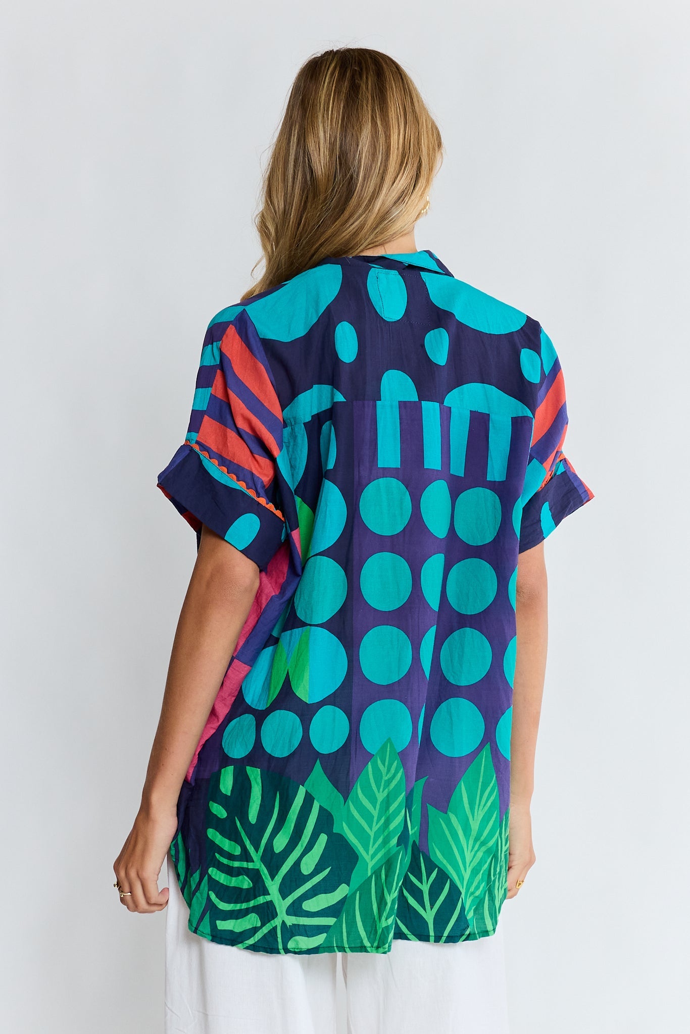 LulaLife Rhea Shirt (Navy)