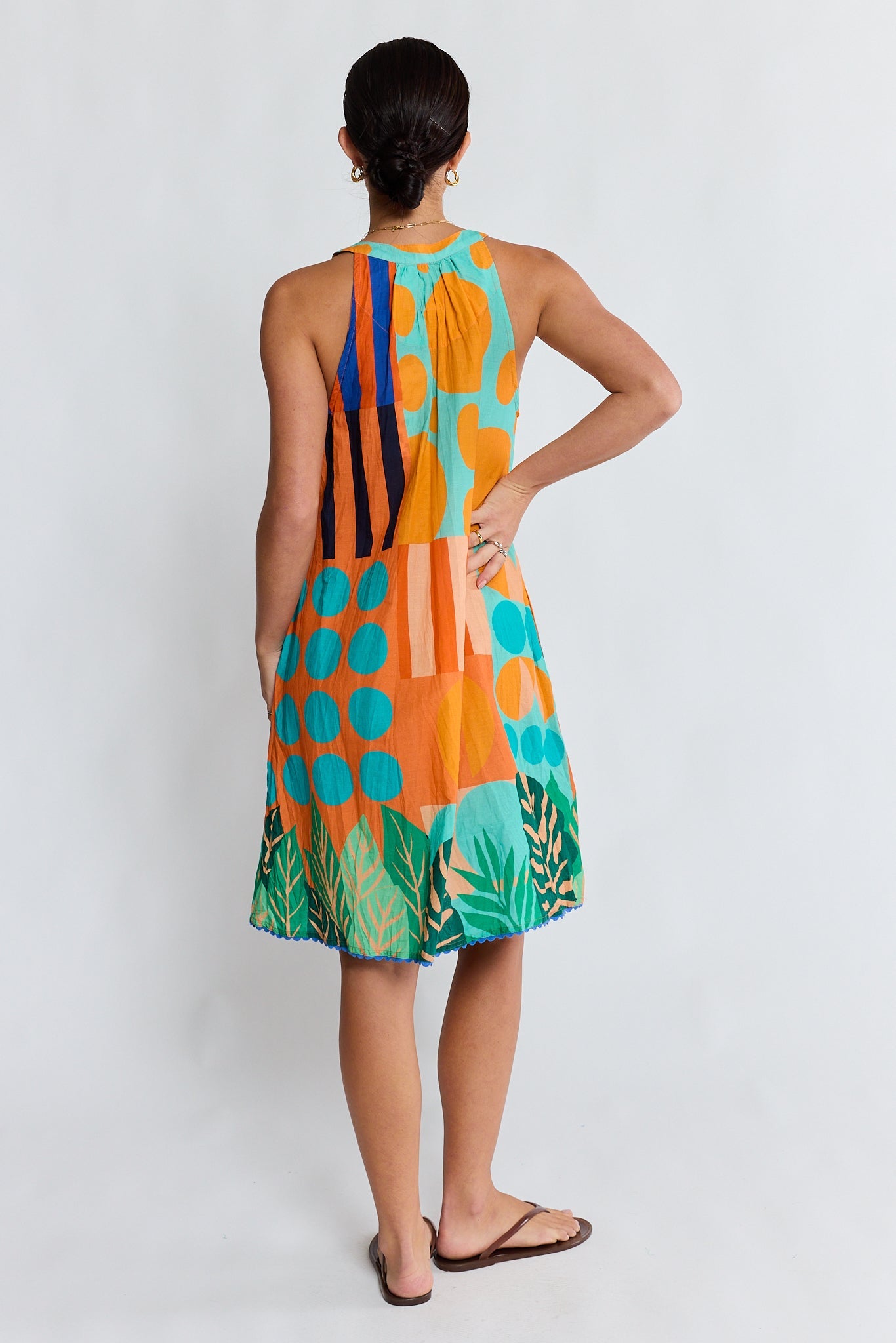 LulaLife Rhea Sundress (Flame)