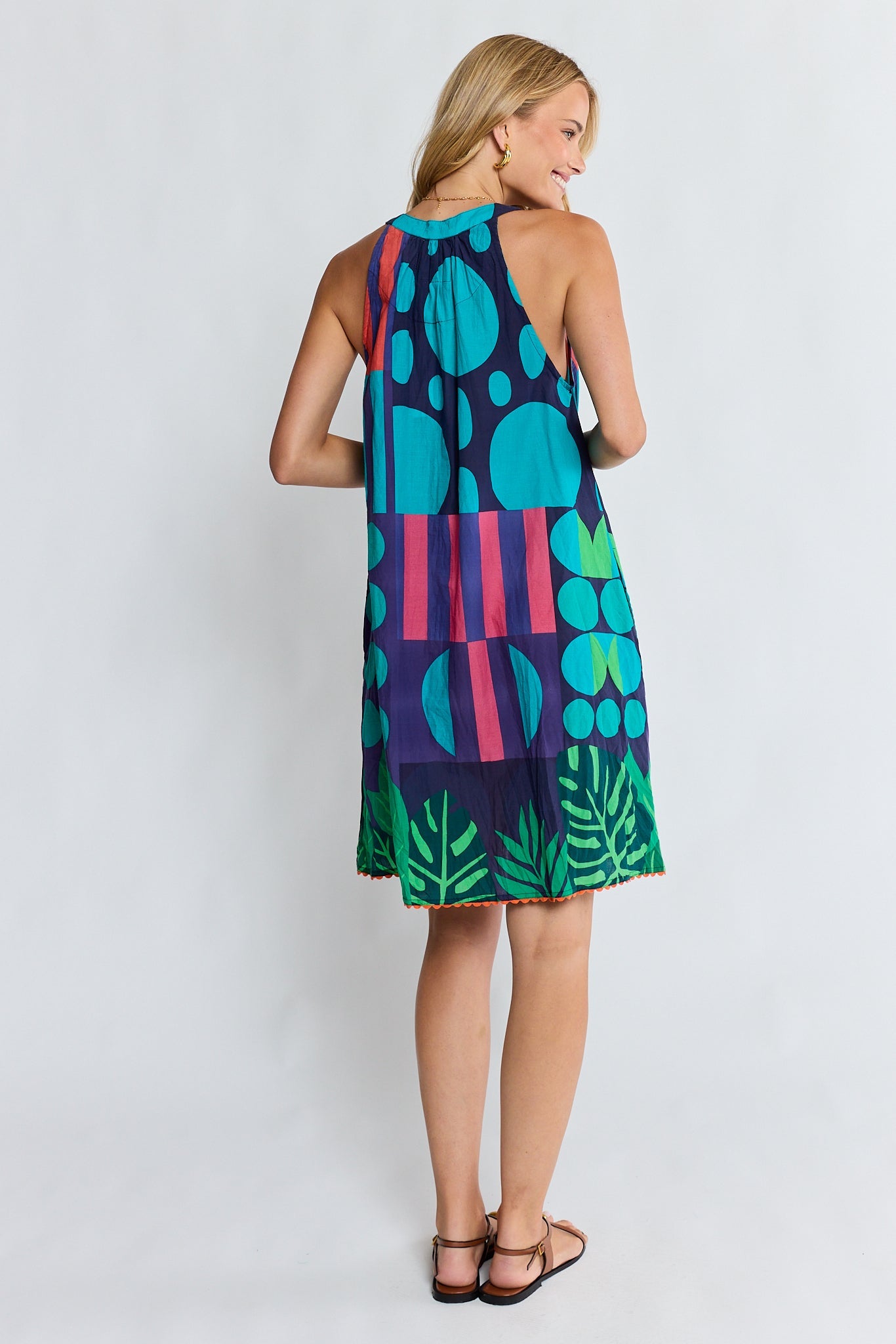 LulaLife Rhea Sundress (Navy)