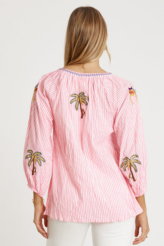 LulaLife Sahara Top Candy (Stripe)