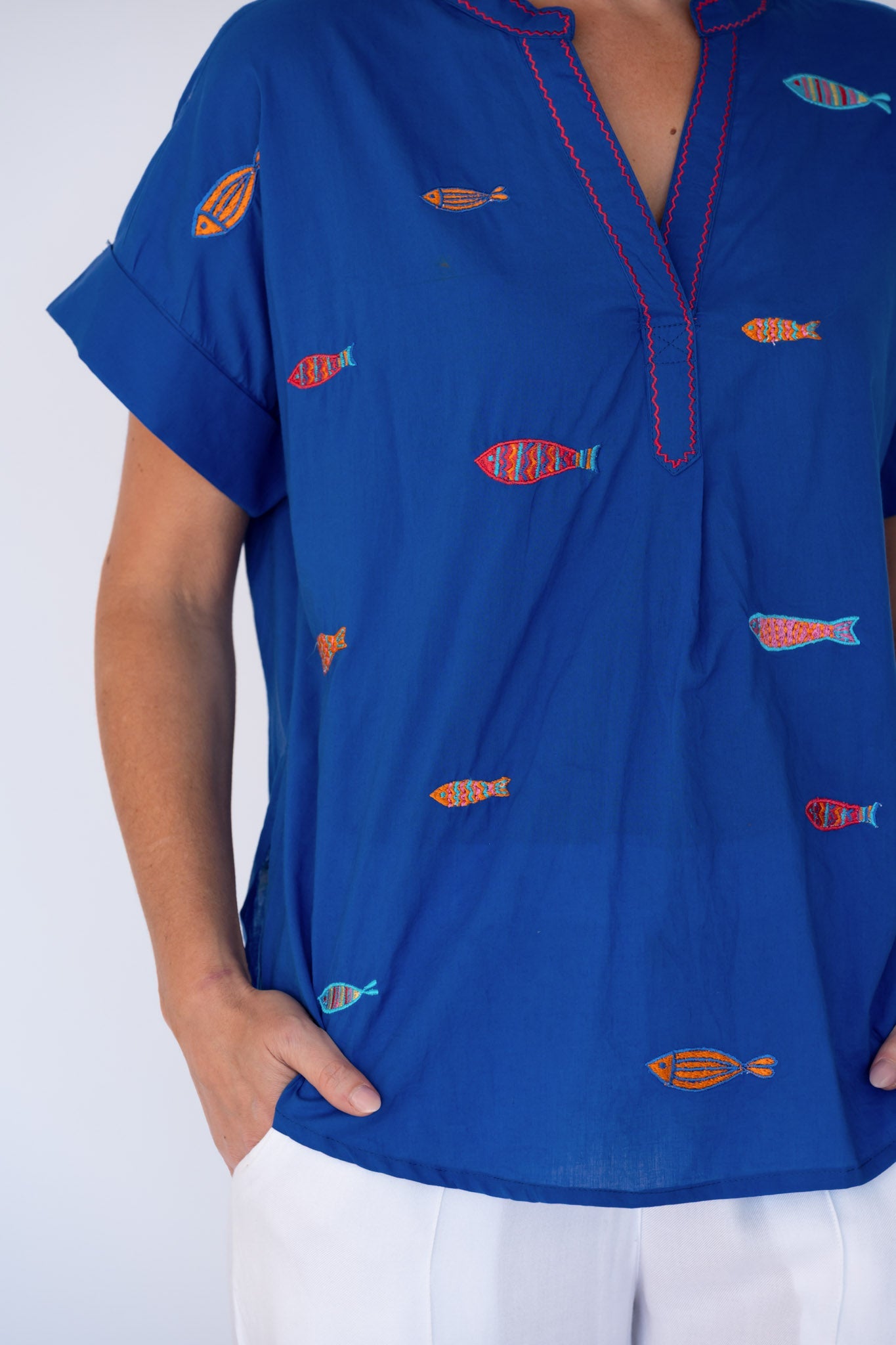 LulaLife Sardine Top (Ocean)