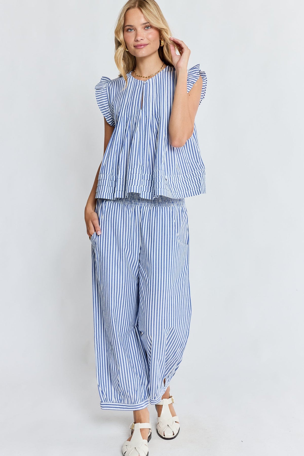 LulaLife Sylvie Top (Stripe)