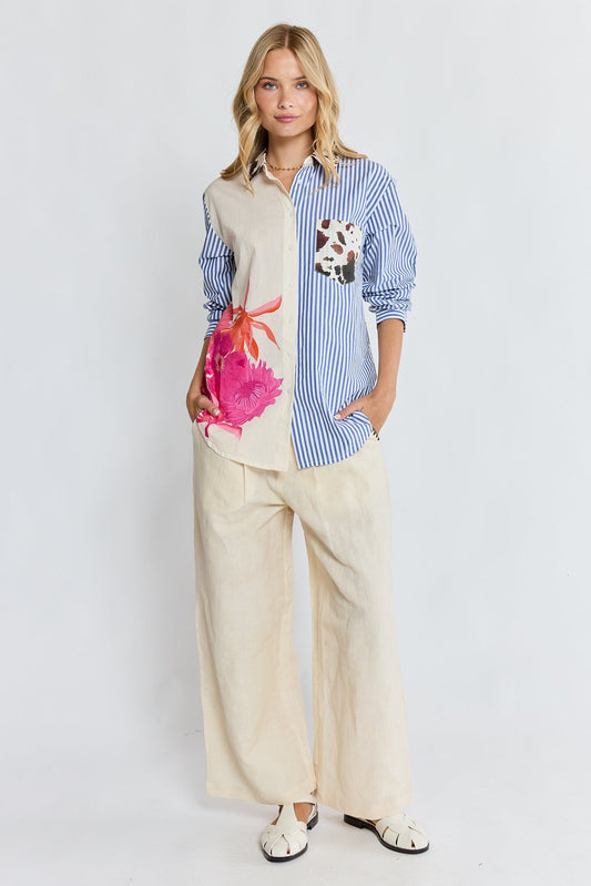 LulaLife Sylvie Shirt (Multi)