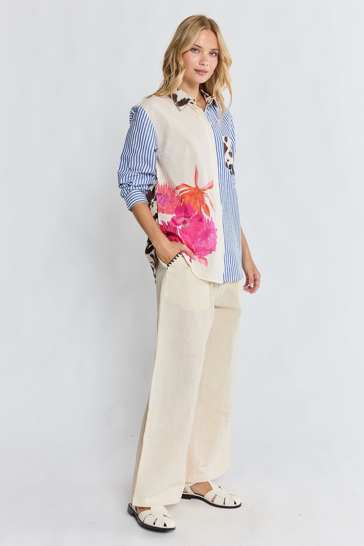 LulaLife Sylvie Shirt (Multi)