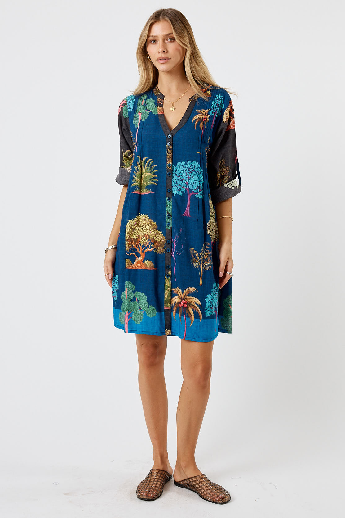 LulaLife Wanda Button (Dress)