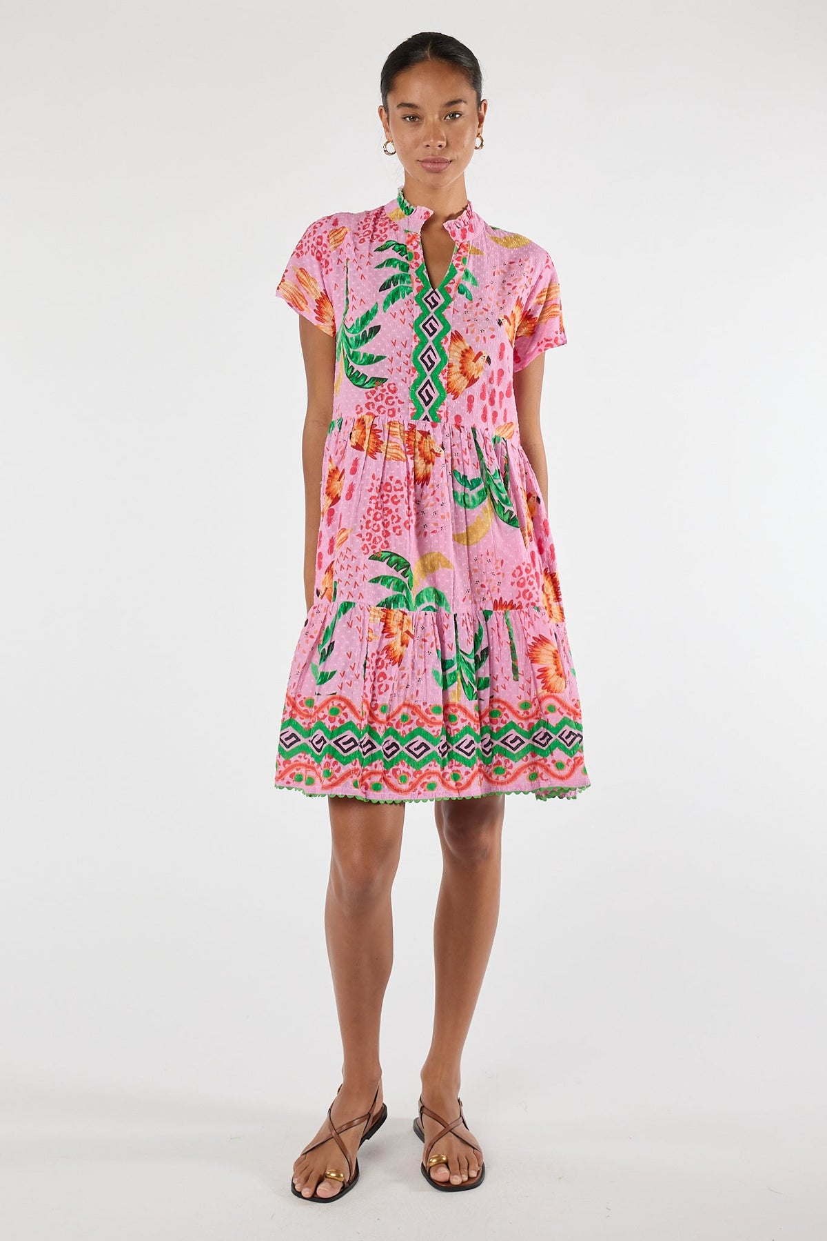 Image of Dresses. Product name - PRE SALE | LulaLife Yasmin Dress Musk in Musk colour by brand - Lulalife