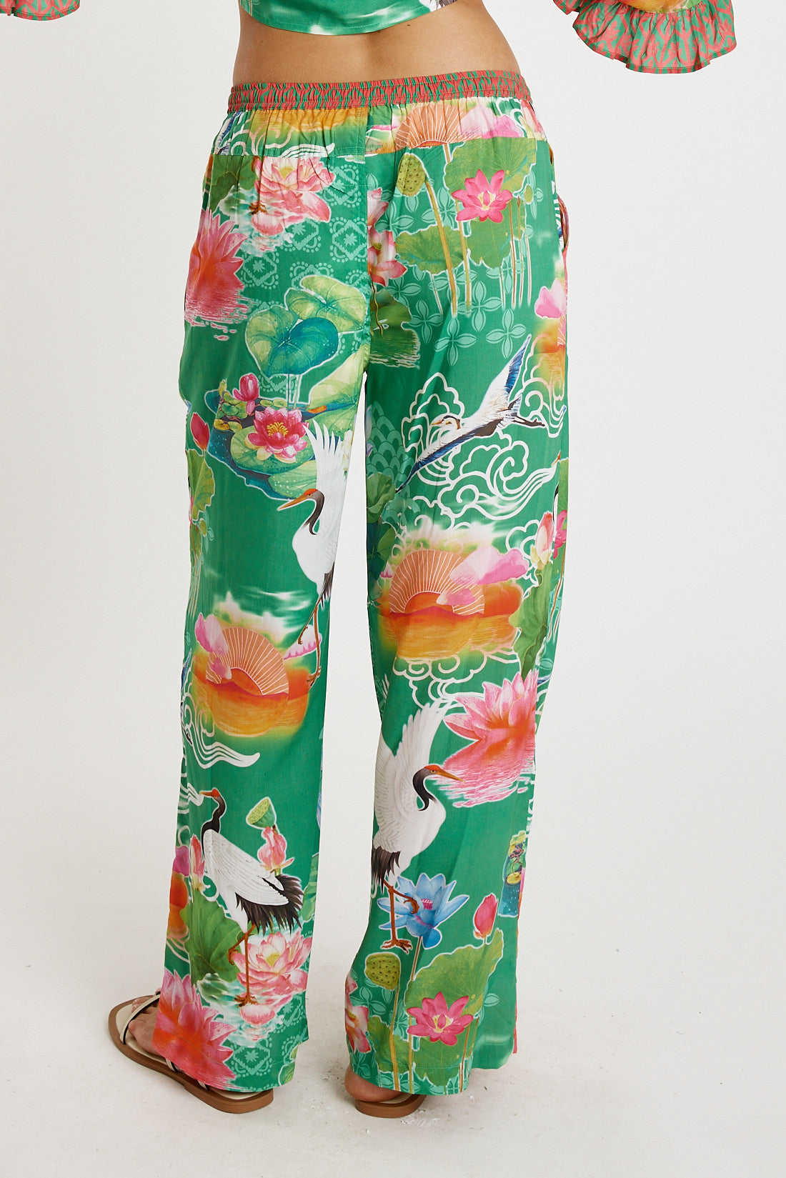 LulaLife Akiko Pant (Sea)