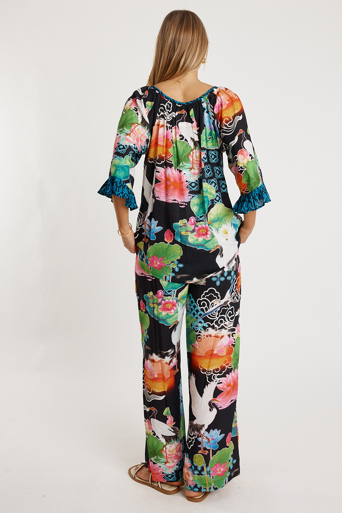 LulaLife Akiko Pant (Ocean)