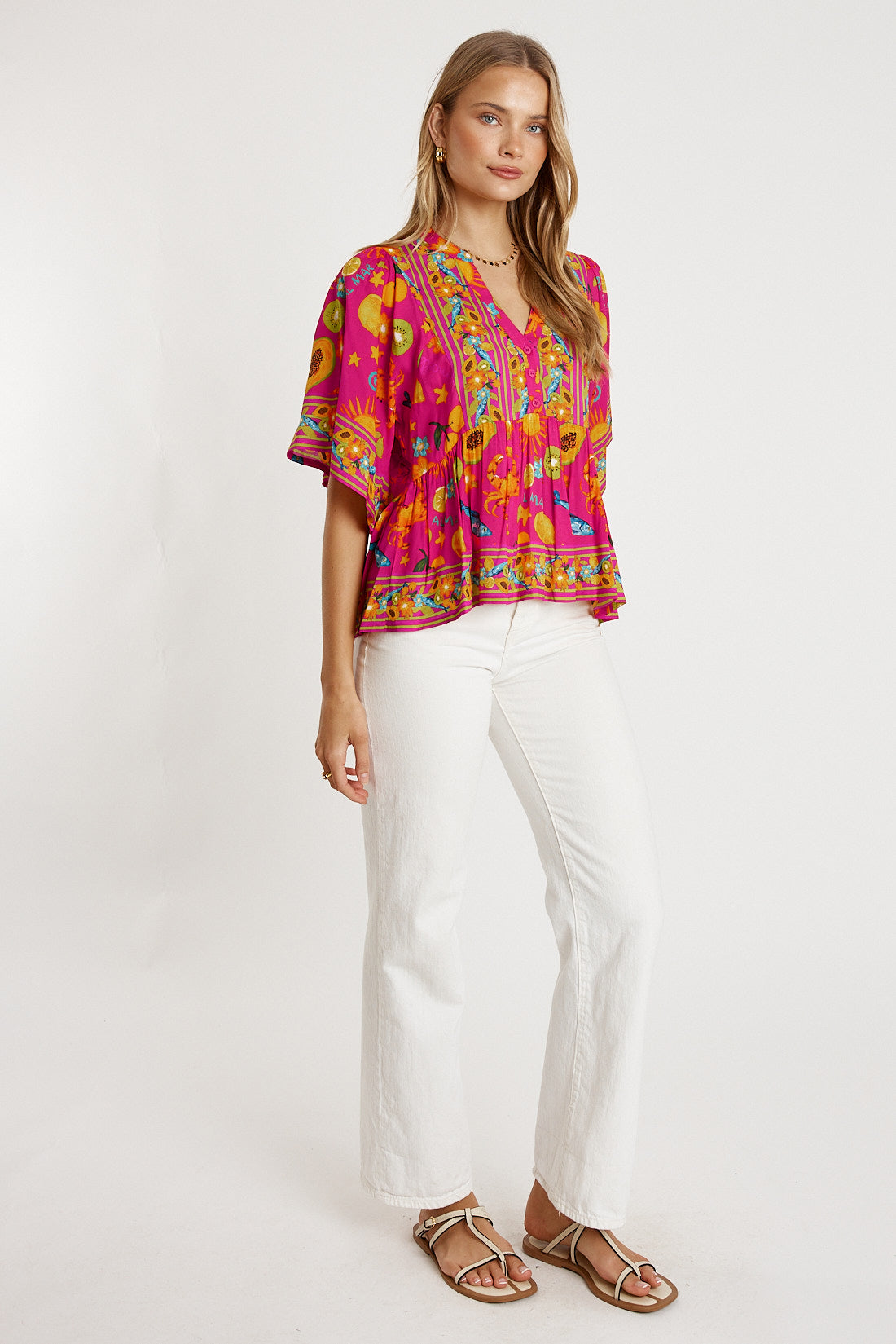 LulaLife Aliyah Top (Pink)