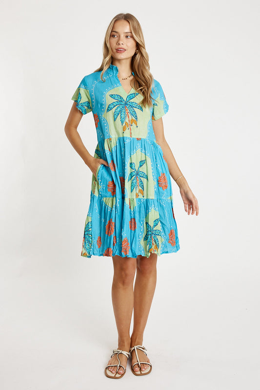 LulaLife Anaya Dress (Lagoon)
